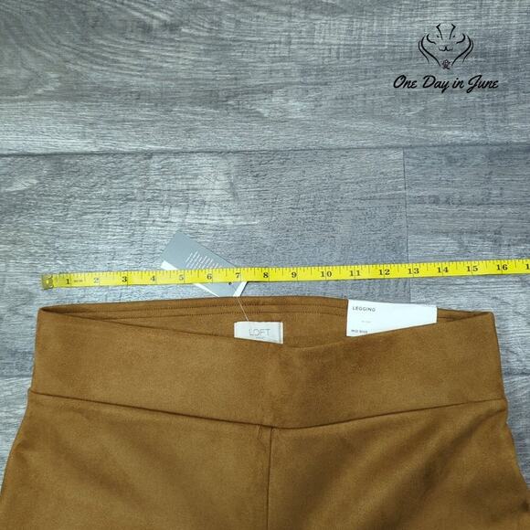 Loft Mid Rise Legging Pants Size M - Picture 3 of 6